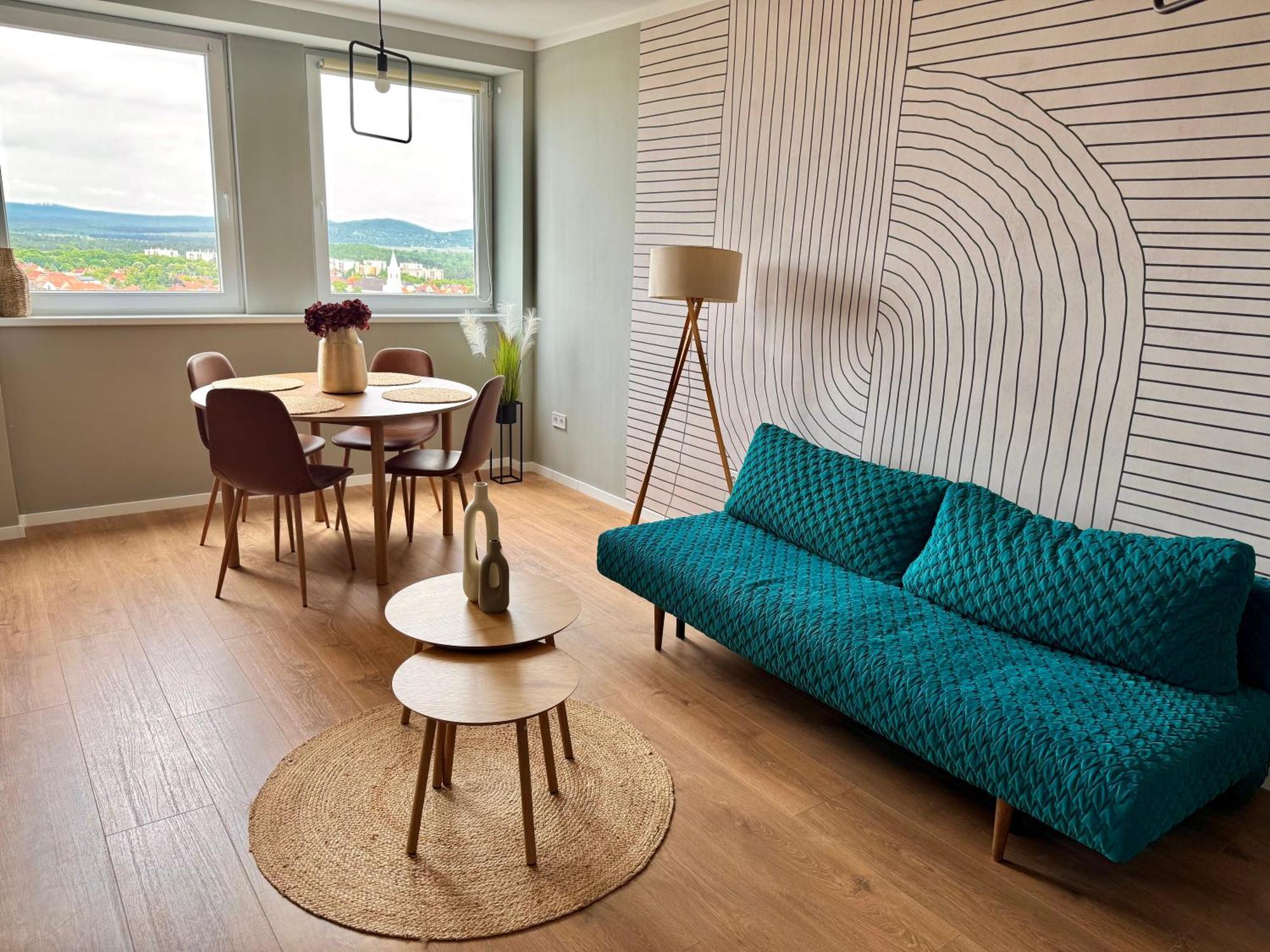 Panorama View Deluxe Apartment ヴェスプレーム エクステリア 写真
